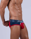 Structure privée Baut4388 Athlète Mini Briefs Color Red Falcon