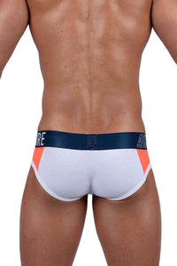 Structure privée Baut4388 Athlète Mini Briefs Color White League