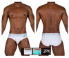 Estructura privada EPUT4385 Pride 2pk Mini breve Mini Briefs Color Blanco-Verde