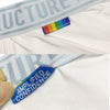 Estructura privada EPUT4385 Pride 2pk Mini breve Mini Briefs Color Blanco-Verde