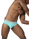 Estructura privada EPUT4385 Pride 2pk Mini breve Mini Briefs Color Blanco-Verde