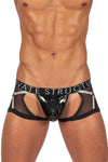 Structure privée LCUT4417 Alpha Low Raist Harness Trunks Color Black