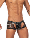 Structure privée LCUT4417 Alpha Low Raist Harness Trunks Color Black