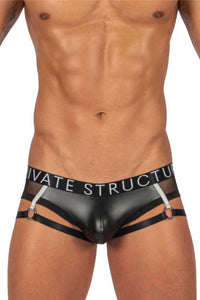 Structure privée LCUT4419 alpha Low Raist Garter Mini Color Black