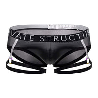 Estructura privada LCUT4419 Alfa Garter de cintura baja mini color negro