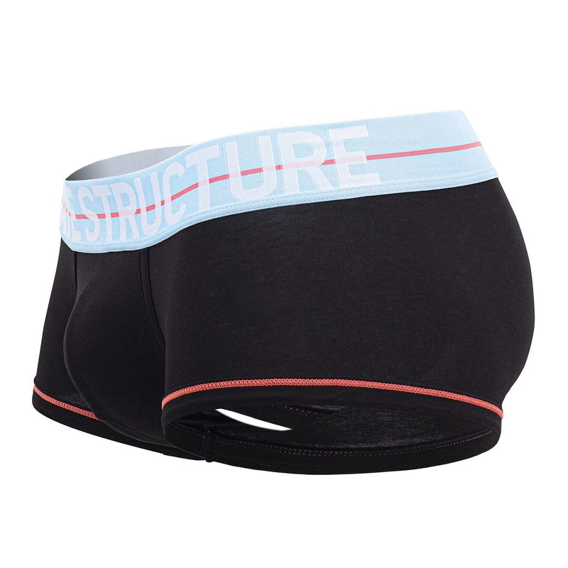 Structure privée Moux4103 Mo Lite Mid Taist Trunks Color noir