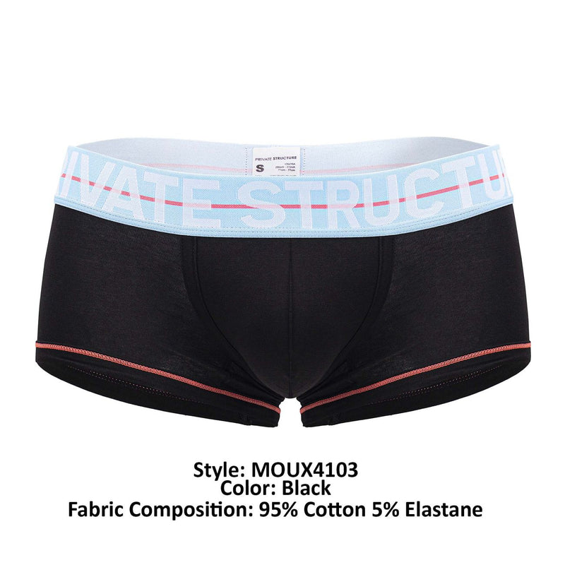 Estructura privada Moux4103 Mo Lite Mid Winist Trunks Color Negro