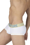 Structure privée Moux4103 Mo Lite Mid Taist Trunks Color blanc