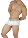 Structure privée Moux4103 Mo Lite Mid Taist Trunks Color blanc