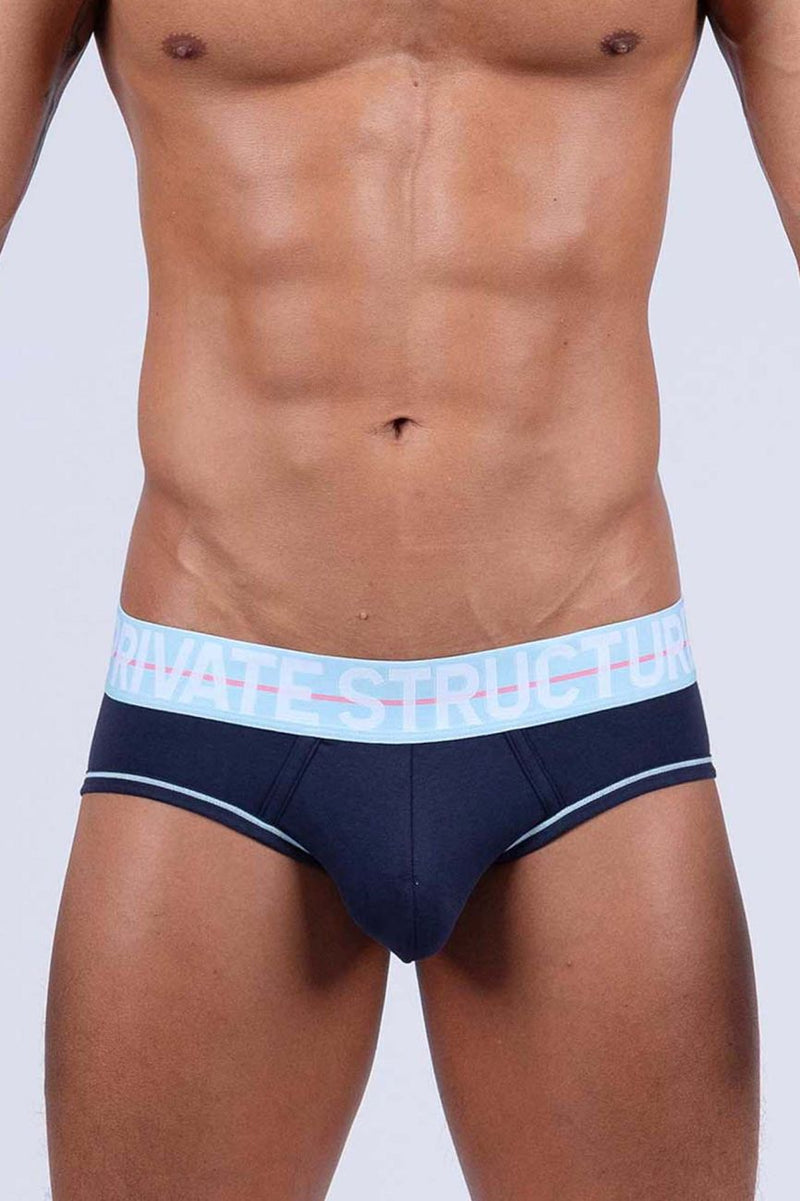 Estructura privada Moux4104 Mo lite Mini de la cintura Mini Briefs Color Navy