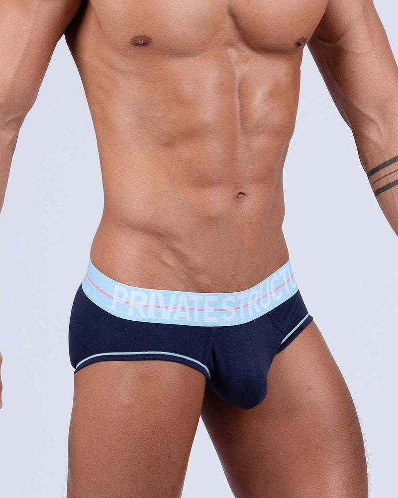 Estructura privada Moux4104 Mo lite Mini de la cintura Mini Briefs Color Navy