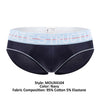 Estructura privada Moux4104 Mo lite Mini de la cintura Mini Briefs Color Navy