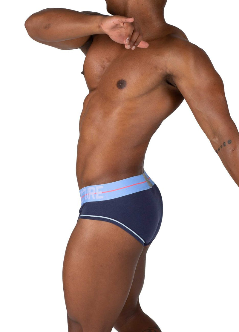 Estructura privada Moux4104 Mo lite Mini de la cintura Mini Briefs Color Navy