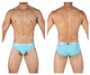 Estructura privada PBUT4378 Bamboo Mid Winist Mini Briefs Color Bright Cyan