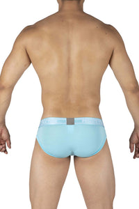 Estructura privada PBUT4378 Bamboo Mid Winist Mini Briefs Color Bright Cyan