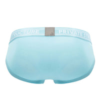 Estructura privada PBUT4378 Bamboo Mid Winist Mini Briefs Color Bright Cyan