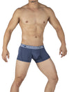 Private Structure PBUT4379 Bamboo Mid Waist Trunks Color Citadel Blue