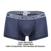 Private Structure PBUT4379 Bamboo Mid Waist Trunks Color Citadel Blue