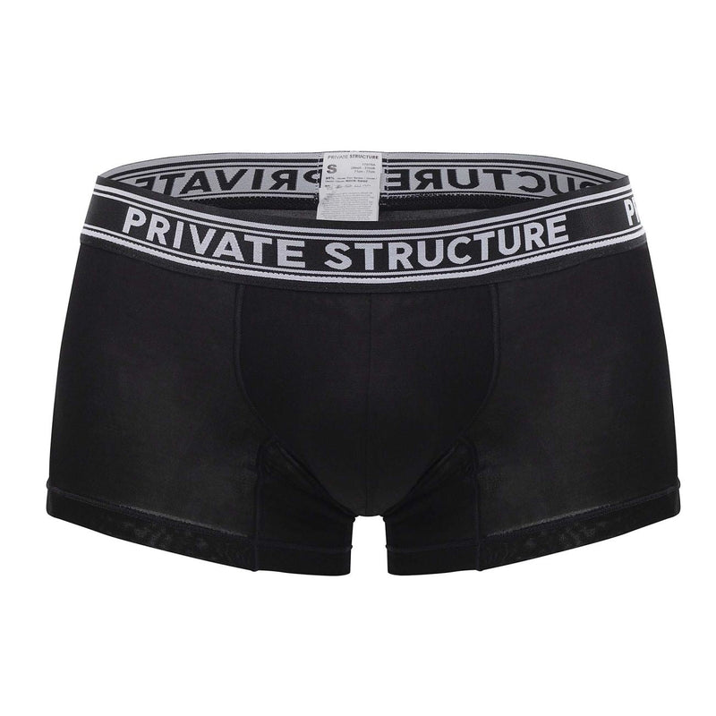 Structure privée PBUT4379 BAMBOI MID TAILLE COURNES COLOR RAVEN NOIR