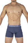 Estructura privada PBUT4380 Bamboo Medio Boxer Briefs Color Citadel Azul