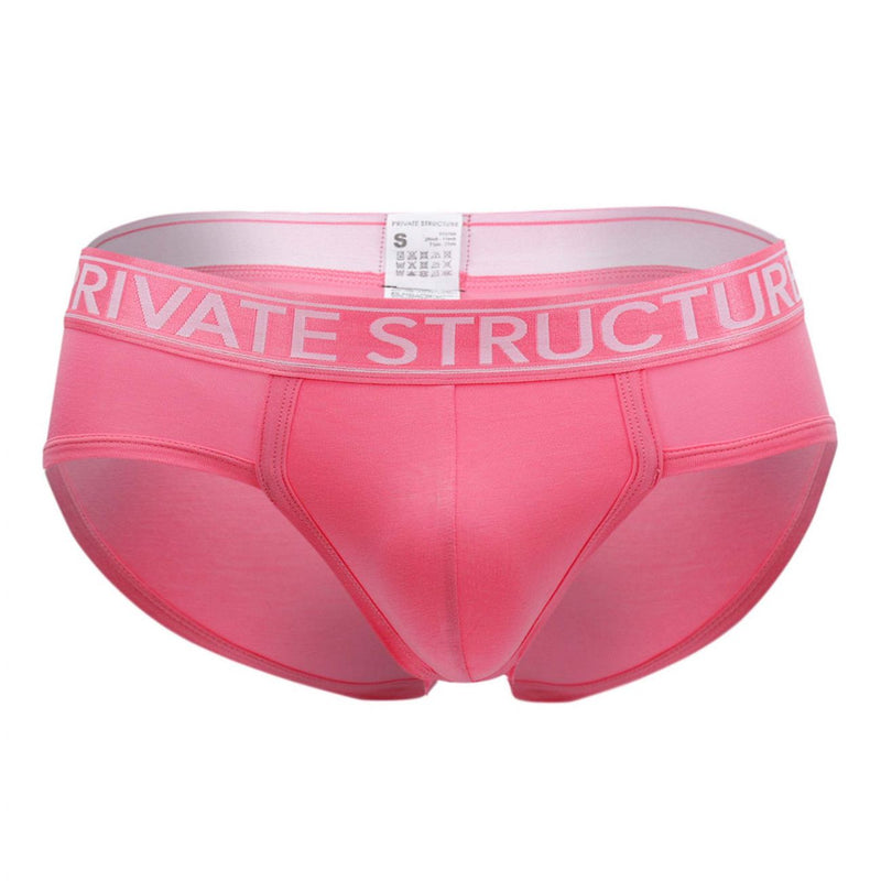 Structure privée PBUZ3748 Platinum Bamboo Contour Briefs Couleur Blush