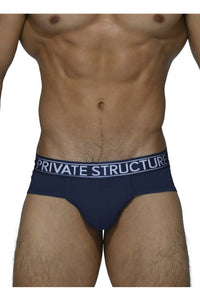 Estructura privada PBUZ3748 PLATINUM Bamboo Briefs Color Midnight Navy