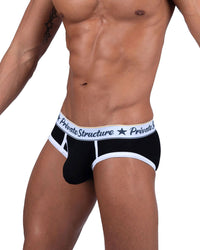 Estructura privada SCUS4529 Classic Mid Winist Mini Briefs Color Negro