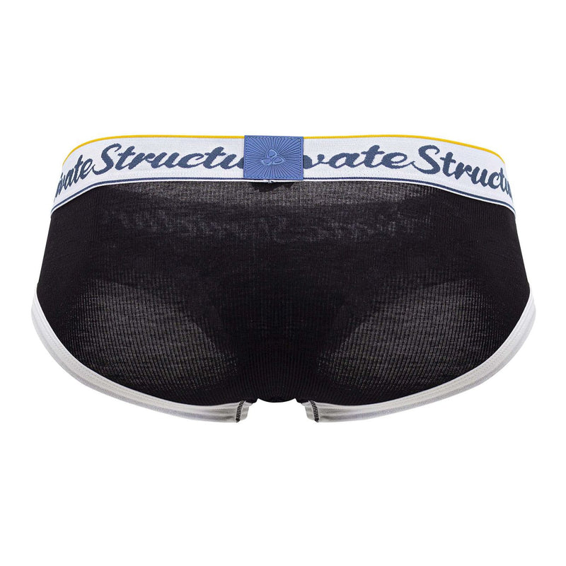 Estructura privada SCUS4529 Classic Mid Winist Mini Briefs Color Negro