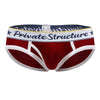 Estructura privada SCUS4529 Classic Mid Winist Mini Briefs Color rojo