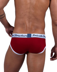 Estructura privada SCUS4529 Classic Mid Winist Mini Briefs Color rojo