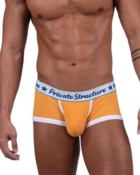 Estructura privada SCUS4530 Classic Mid Waist Trunks color naranja