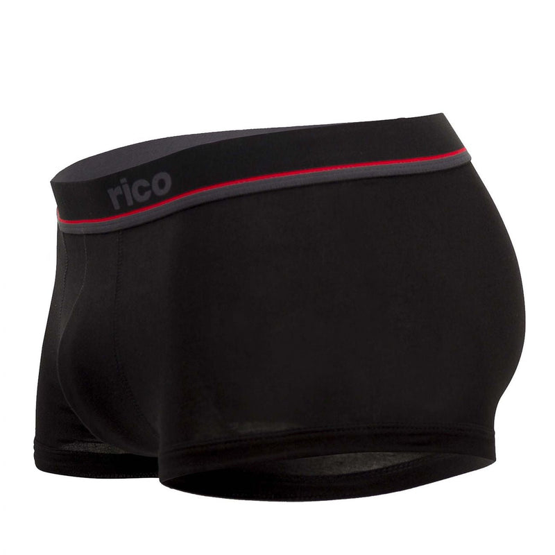 RICO 250108 3PK Trunks brésiliens Couleur de gris noir