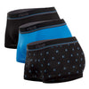 RICO 250109 3PK Trunks brésiliens Color Black Blue