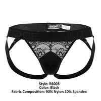 Roger Smuth RS005 Color de Jockstrap Negro