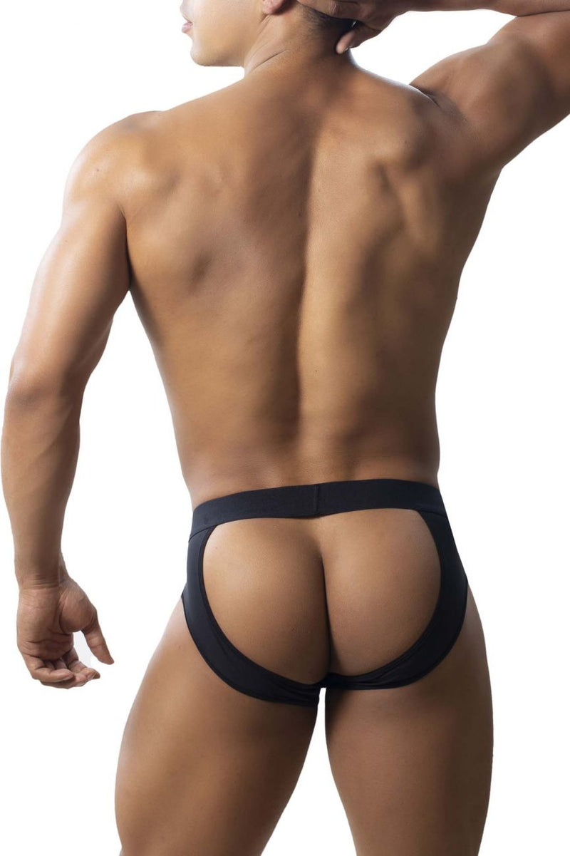 Roger Smuth RS012-1 Color de la atapa de JockStrap Negro