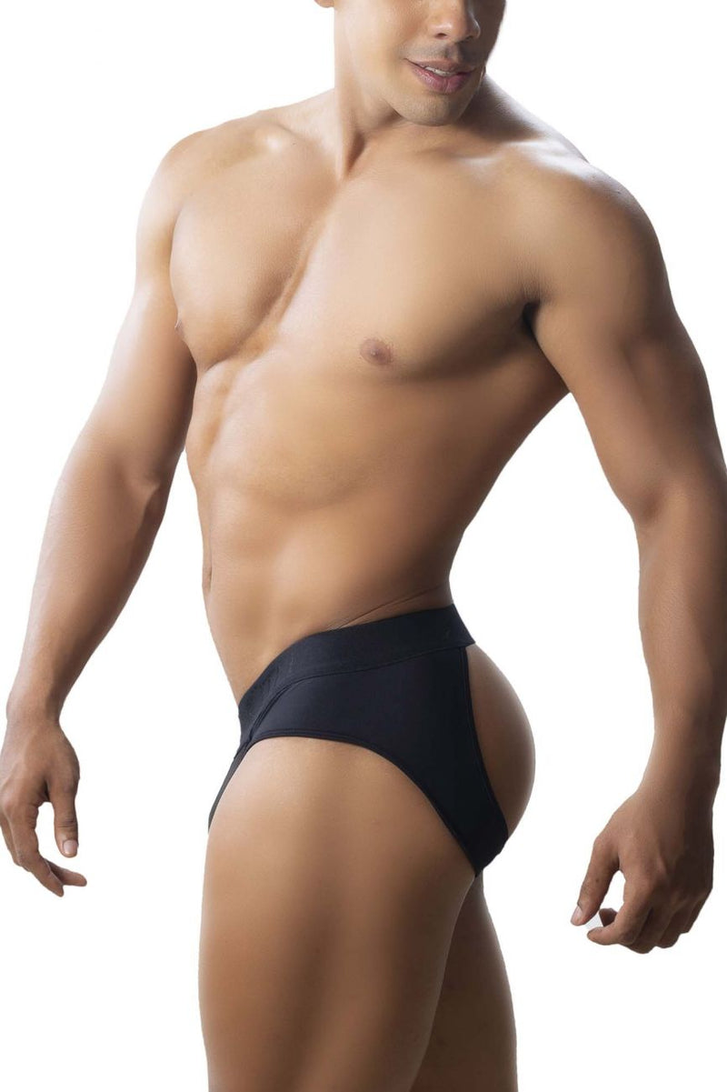 Roger Smuth RS012-1 Color de la atapa de JockStrap Negro