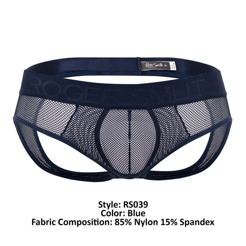 Roger Smuth RS039 Jockstrap Color bleu