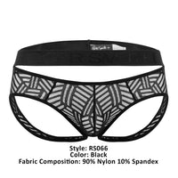 Roger Smuth RS066 Color de Jockstrap Black