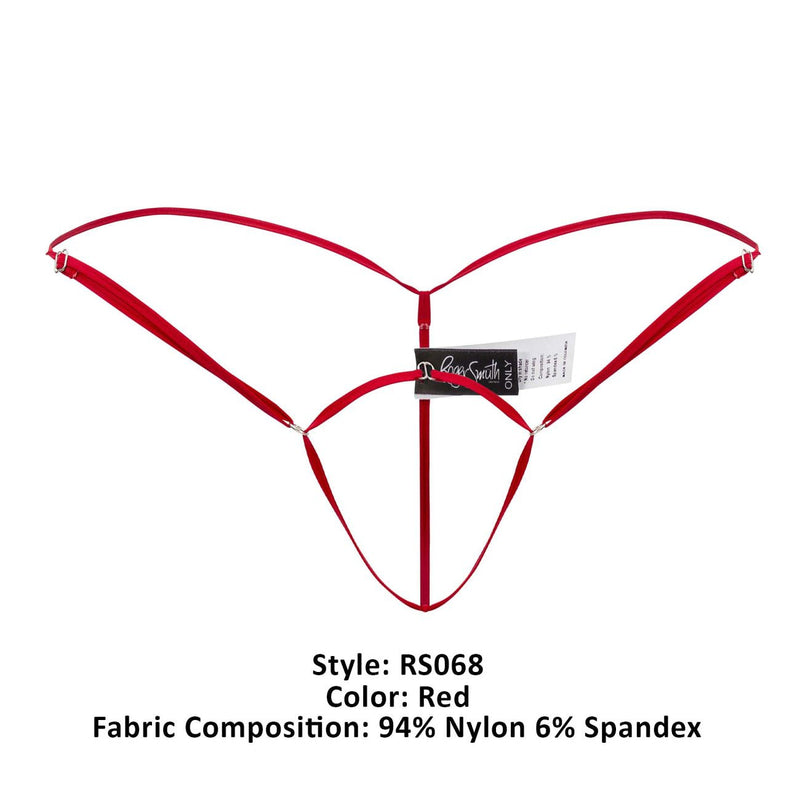 Roger Smuth RS068 Thongs Color Red