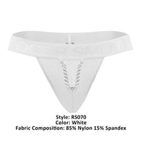 Roger Smuth RS070 Thongs Color White