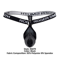 Roger Smuth RS079 G-string couleur noir