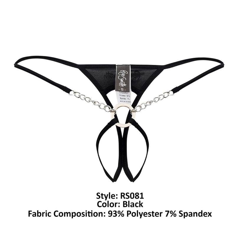 Roger Smuth RS081 Thongs Color Black