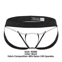 Roger Smuth RS086 Jock-Thong Color Negro