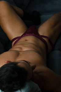 Roger Smuth RS088 Jock-Thong Color Burgundy