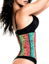 TrueShapers 1032 Latex free Workout Waist Training Cincher Color 01-Print