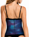 Trueshapers 1032 Látex Entrenamiento de entrenamiento de entrenamiento gratis Cincher Color 06 Print Plus