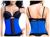 TrueShapers 1061 Latex d'entraînement gratuit Formation Traine Cincher Couleur bleu