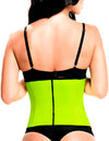 Trueshapers 1061 Ladex Free entrenamiento de entrenamiento de la cintura Cincher verde