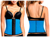 Trueshapers 1061 Ladex Free entrenamiento de entrenamiento de la cintura Cincher Color turquesa