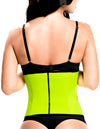 Trueshapers 1063 Látex Entrenamiento de entrenamiento gratuito Cincher color verde